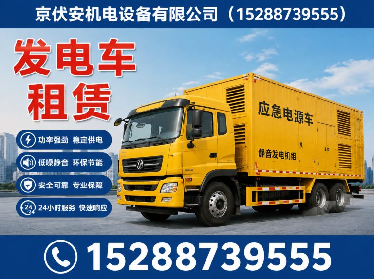 哈尔滨柴油发电机组出租展示图